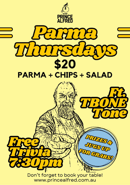 Prince Alfred Thursday Trivia Nights With Tbone Tony