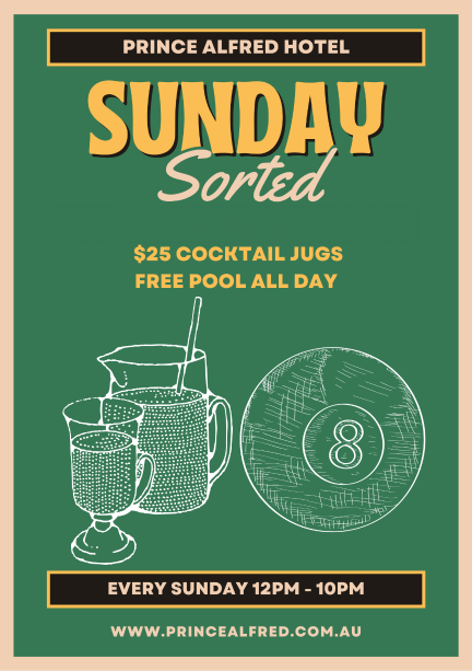 Sunday Special | Free Pool At Prince Alfred